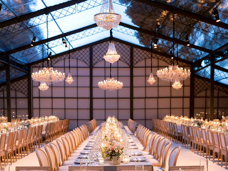 greenhouse wedding venue, Greenhouse Wedding in a Steel & Glass Structure, greenhouse for special event